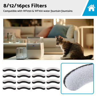 compare product Filter Replacement Suitable for WF050 WF060 Pet Cat Water Fountain Fountains