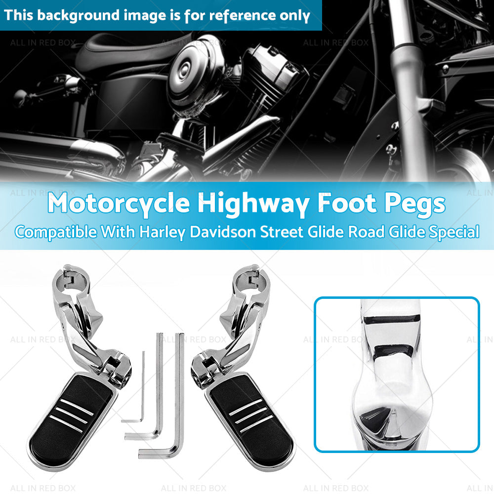 {{ Motorcycle Highway Foot Peg Suitable For Harley Davidson Street Glide Road Glide }} - Buy Car Parts Online at {{ Kaka Auto Parts }}.