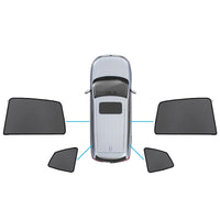 {{ Car Window Sun Shades Magnetic Mesh Sun Blind Suitable for BMW X3 F97 2017-On }} - Buy Car Parts Online at {{ Kaka Auto Parts }}.