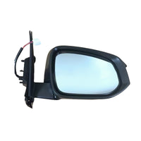 Right Side Door Mirror Suitable for Toyota RAV4 2013-2018 Right Side Silver No Autofold