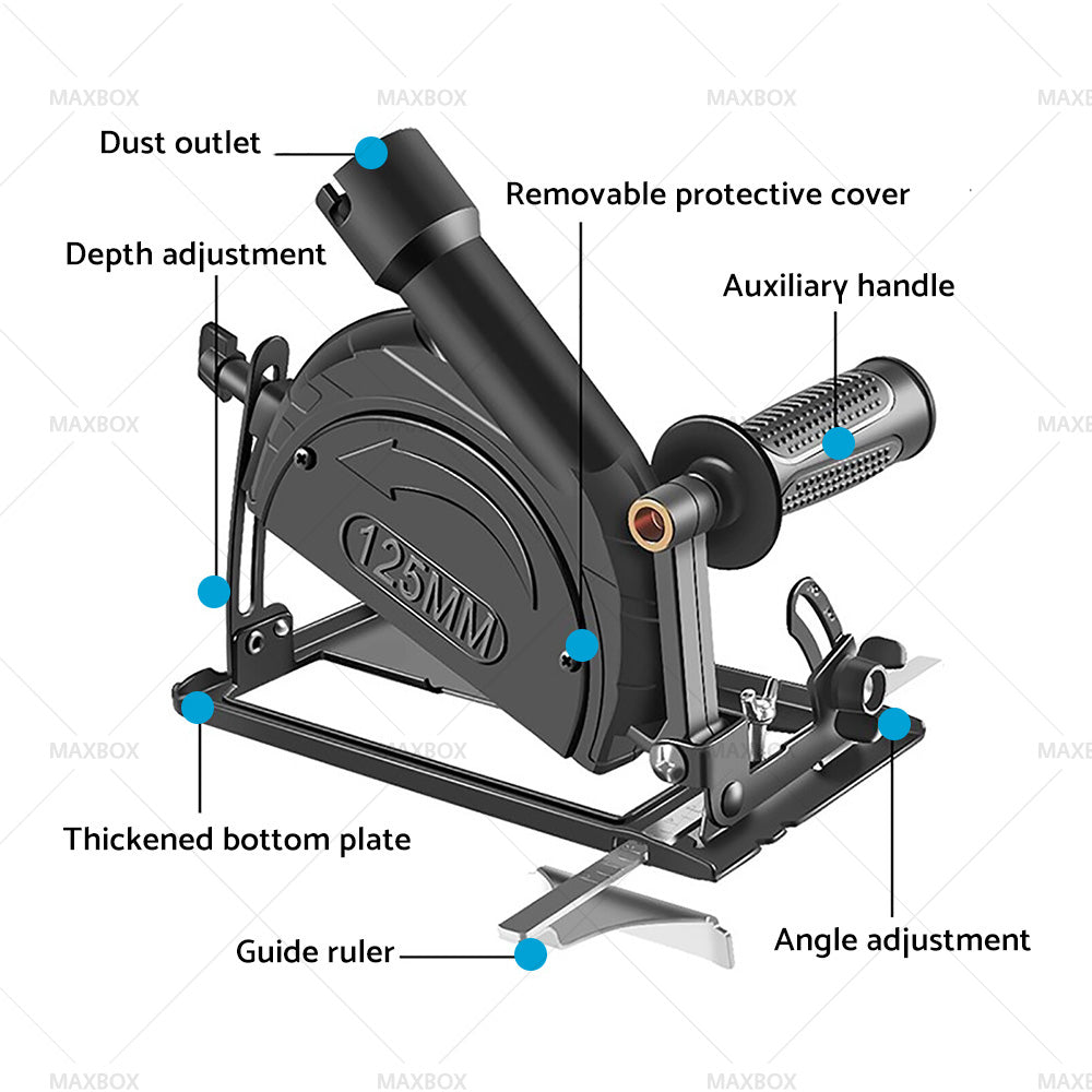 {{ Iron Angle Grinder Stand Bracket Angle Cutting for 100-125mm Angle Grinder }} - Buy Car Parts Online at {{ Kaka Auto Parts }}.