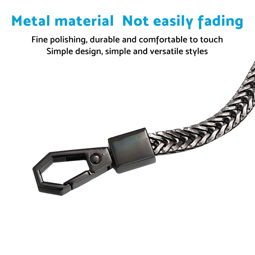 NEW Alloy Black Link Biker Trucker Punk Wallet Chain 16inch 40cm Long