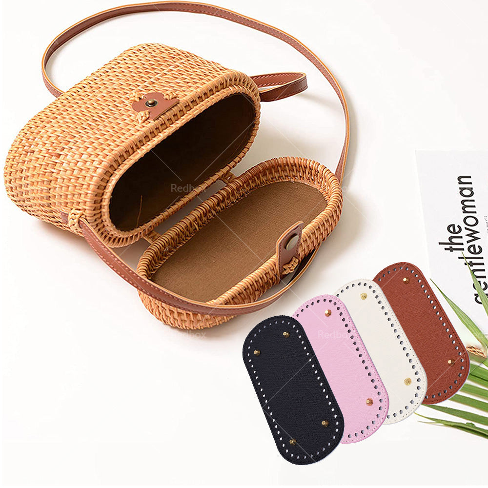 {{ 8PCS PU Leather Shaper Base Pad DIY Crochet Bag Bottom Oval Knitting Accessories }} - Buy Car Parts Online at {{ Kaka Auto Parts }}.