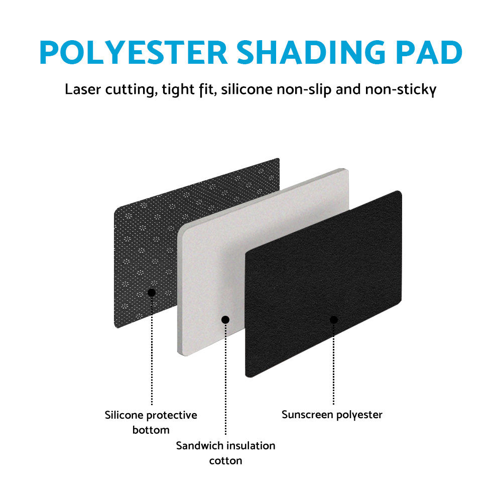 Non-Slip Dash Mat Dashboard Cover Black Suitable For LDV V80 2013-2023 AU