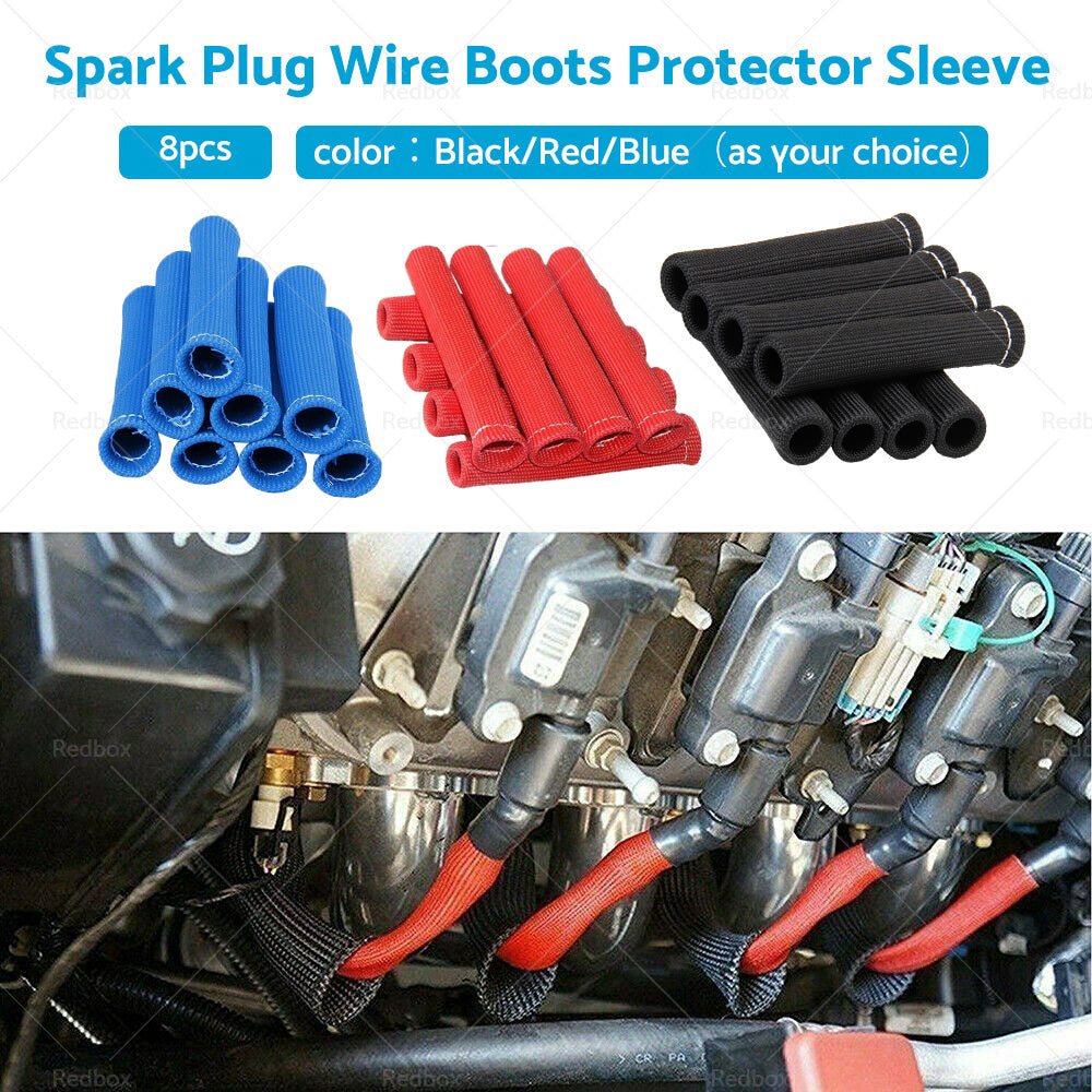 {{ Spark Plug Wire Heat Shield Sleeve Protector Boots Cover for LS1/LS2 }} - Buy Car Parts Online at {{ Kaka Auto Parts }}.