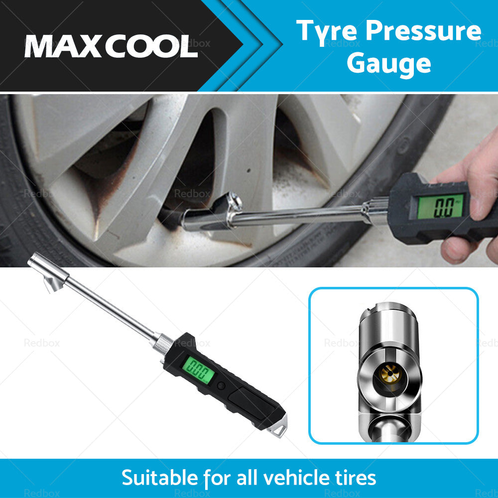 {{ 30 PSI Tire Pressure Guage Digital Car Bike Truck Air Meter Tester Tyre Gauge }} - Buy Car Parts Online at {{ Kaka Auto Parts }}.