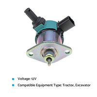 Fuel Shut-Off Solenoid Suitable For Kubota D905, D1005, D1105 17208-60010 / 17208-60015