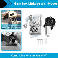 {{ RV Gear Box Linkage with Motor Suitable For Kwikee Electric Steps Replace 366043 }} - Buy Car Parts Online at {{ Kaka Auto Parts }}.