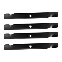 Mower Blades 4x Suitable For 42-Inch Husqvarna / Craftsman / Poulan Mowers 5321388871 / 138971