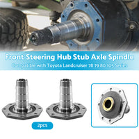 {{ Front Steering Hub Stub Axle Spindle Suitable ForToyota Landcruiser 78 79 80 105 }} - Buy Car Parts Online at {{ Kaka Auto Parts }}.