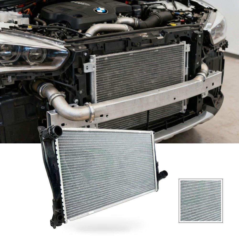 Radiator Suitable for BMW X1 E84 2009-2013 16d 18d 20d 20dX 20i 23dX 25dX 28iX - BG1