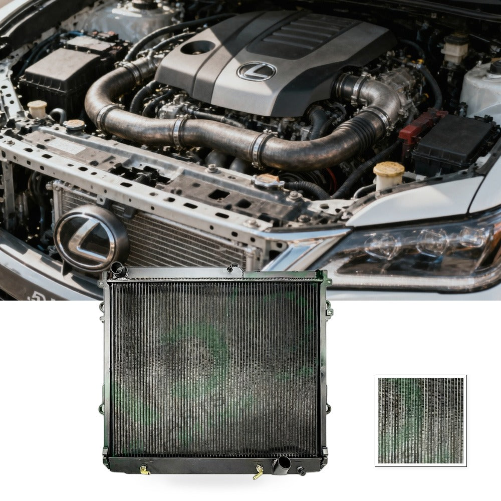 3 Core Alloy Radiator Suitable for Lexus LX450d VDJ201 4.5TD V8 Diesel 2015-On - BG1