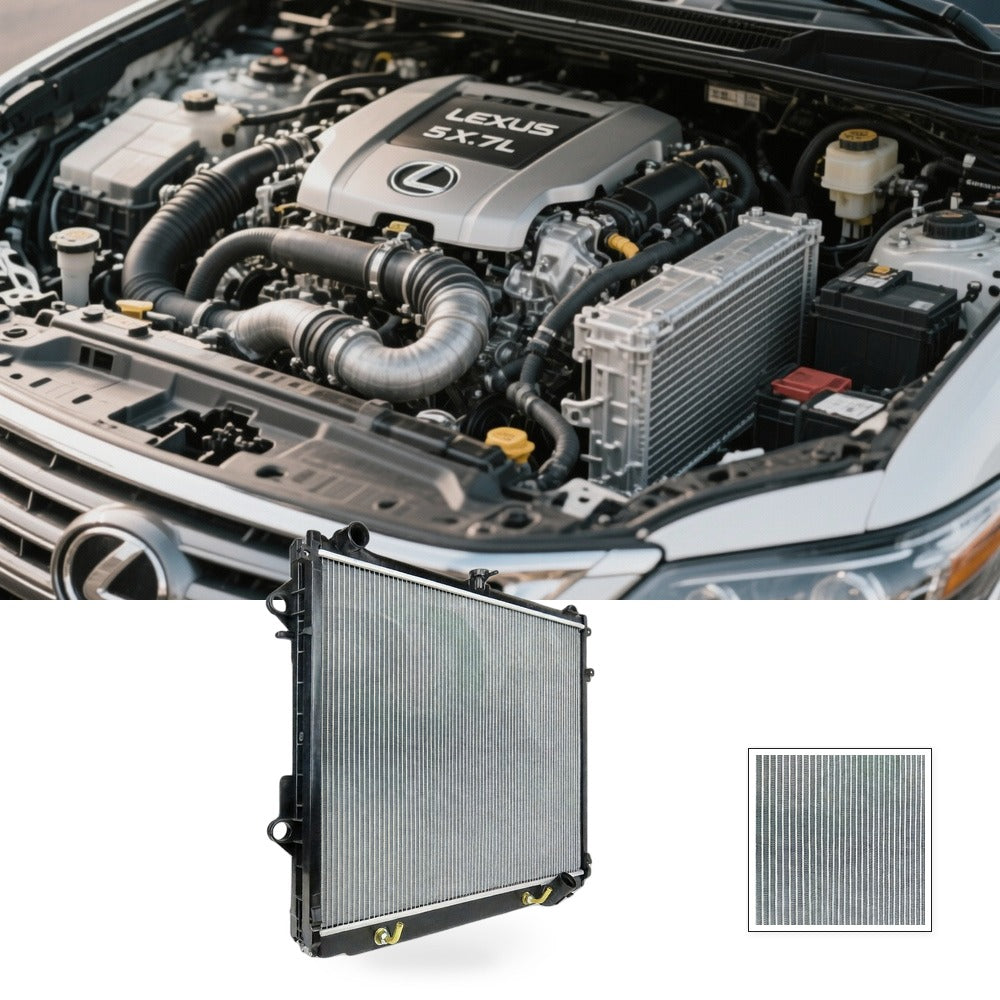 Heavy Duty Radiator For LEXUS LX570 URJ201R 5.7L 8Cyl Petrol 11/2007-On - BG1