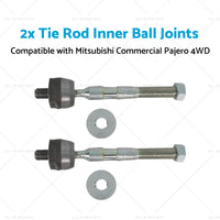 {{ 2x Tie Rod Inner Ball Joint Suitable for Mitsubishi Commercial Pajero 4WD 00-10 }} - Buy Car Parts Online at {{ Kaka Auto Parts }}.
