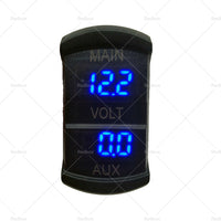 {{ 12V-24V Dual Voltmeter Battery Monitor LED Digital Car Boat Voltage Marine Gauge }} - Buy Car Parts Online at {{ Kaka Auto Parts }}.