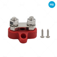 {{ Bus Bar Terminal Blocks Heavy Duty M8+M8 Positive Power Distribution Studs }} - Buy Car Parts Online at {{ Kaka Auto Parts }}.