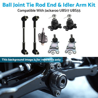 Ball Joint Tie Rod End & Idler Arm Kit Suitable For Isuzu Jackaroo UBS17 UBS55 1988-1992