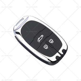 compare product Zinc Alloy Remote Key Fob Case Cover Shell Silver Suitable For LDV D90 3-Button Key Fob