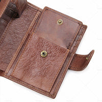 {{ RFID Blocking Leather Wallet Slim Mens Purse Trifold Credit Card Holder }} - Buy Car Parts Online at {{ Kaka Auto Parts }}.