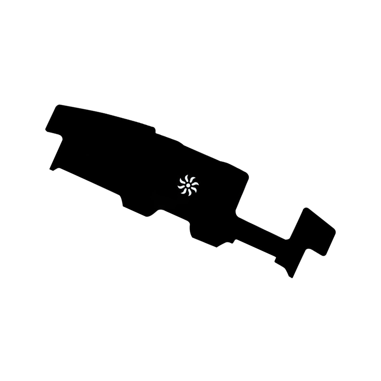 Black Dash Mat Suitable for BYD SHARK 6 with Heads Up Display 2024-2026