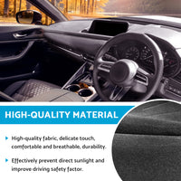 Non-Slip Dash Mat Suitable For Mazda CX-30 CX30 2019-2023 Dashboard Cover w HUD