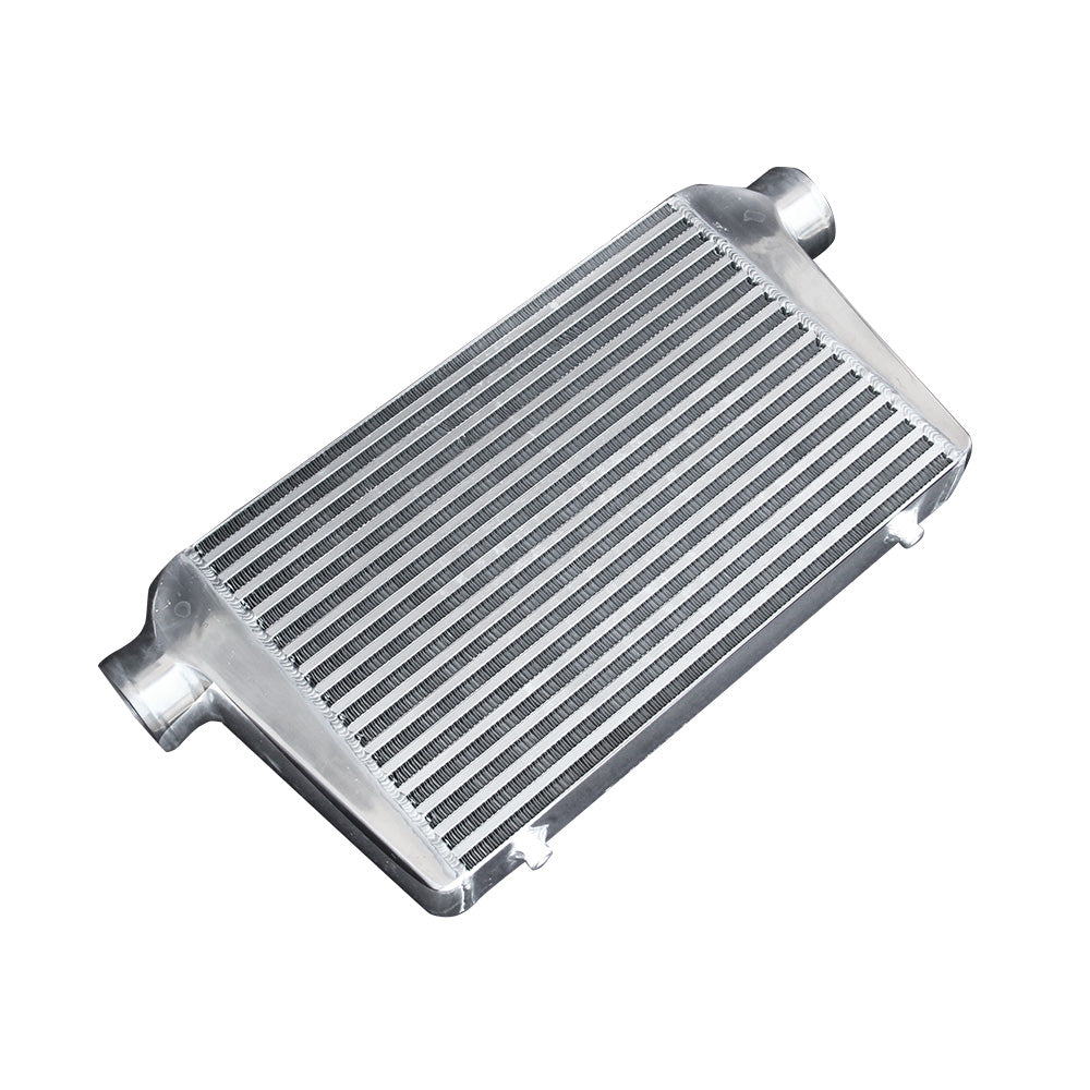 3 Inch Universal Aluminum Intercooler Turbo Bar Plate Front Mount FMIC 450x300x76mm