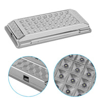 2x 12V LED Downlight Cabin Ceiling Lamp Suitable For Boat, Camper, Trailer, RV & Caravan