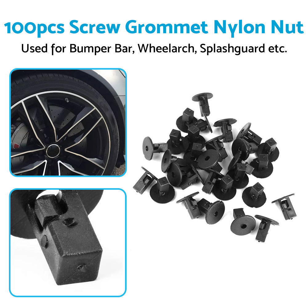 {{ Screw Grommet Trim Clip Wheelarch Inner Guard Bumper Nut Suitable For Toyota }} - Buy Car Parts Online at {{ Kaka Auto Parts }}.