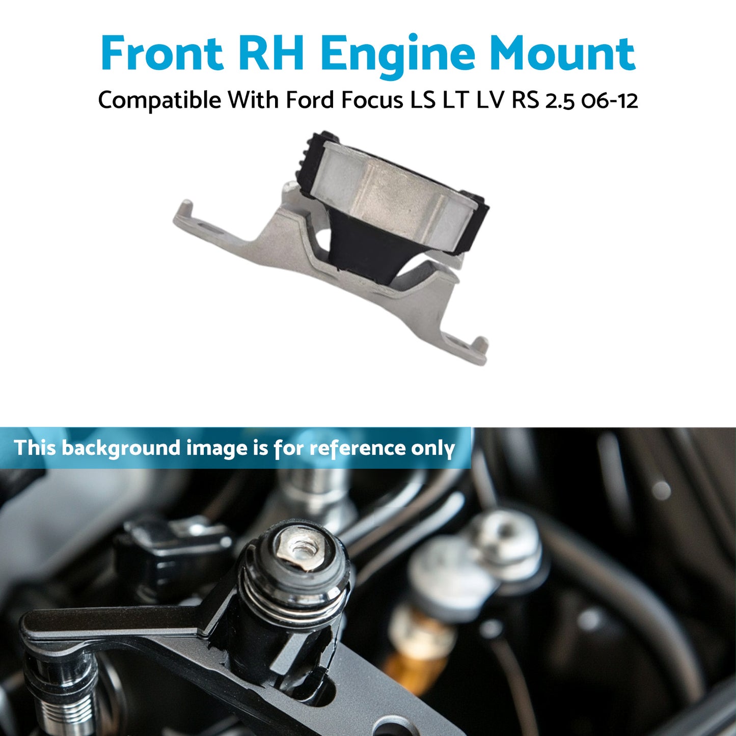 {{ RH Engine Mount Suitable For Ford Focus LV RS 2.5L Turbo B5254T 2010-2012 Engine }} - Buy Car Parts Online at {{ Kaka Auto Parts }}.