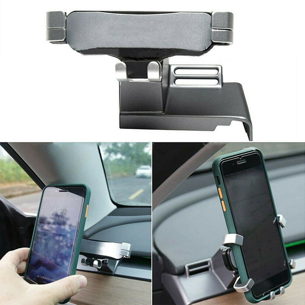 360° Rotating GPS Navigation & Cell Phone Holder Stand Suitable For Tesla Model 3 & Y