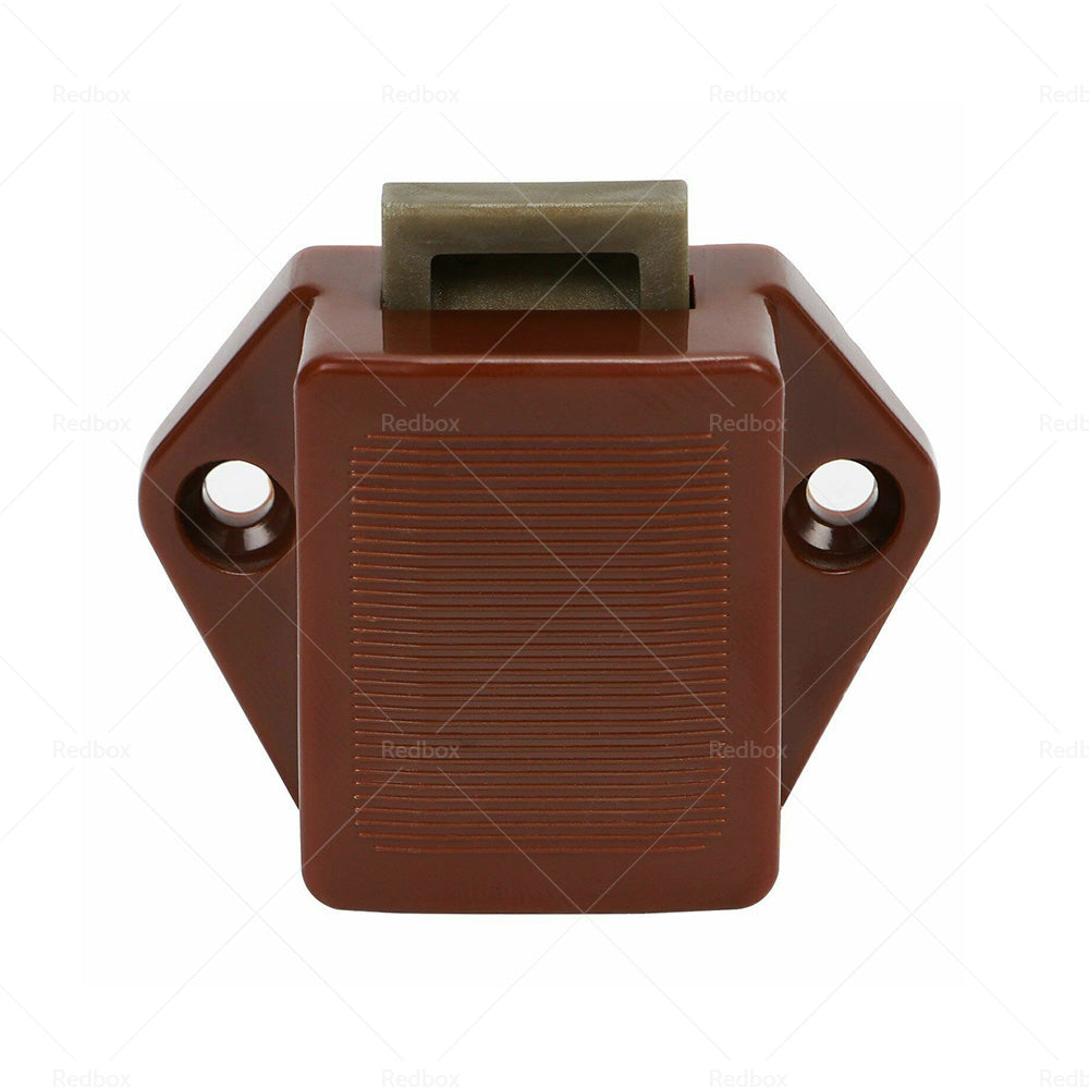 {{ 5x Push Button Latch Knob Catch Lock For Drawer Cupboard Door Caravan Cabinet }} - Buy Car Parts Online at {{ Kaka Auto Parts }}.