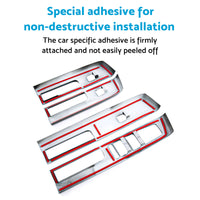 {{ Inner Window Lift & Handle Panel Cover Trim Suitable For Mitsubishi Triton 23-25 }} - Buy Car Parts Online at {{ Kaka Auto Parts }}.