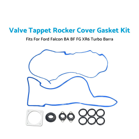 Valve Tappet & Rocker Cover Gasket Kit Suitable For Ford Falcon BA/BF/FG XR6 Turbo