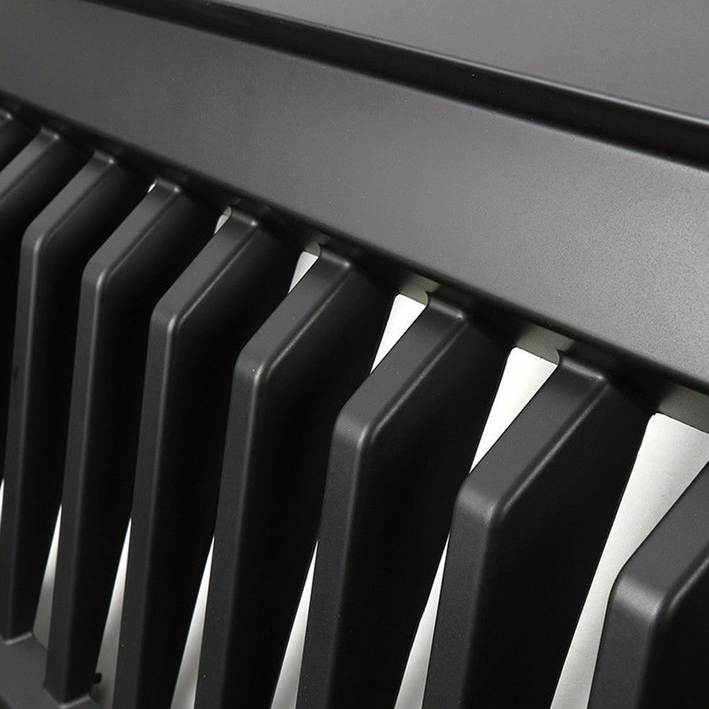 Black Front Gladiator Grille Vander Grill Suitable For Jeep Wrangler JK Unlimited 2007-2018