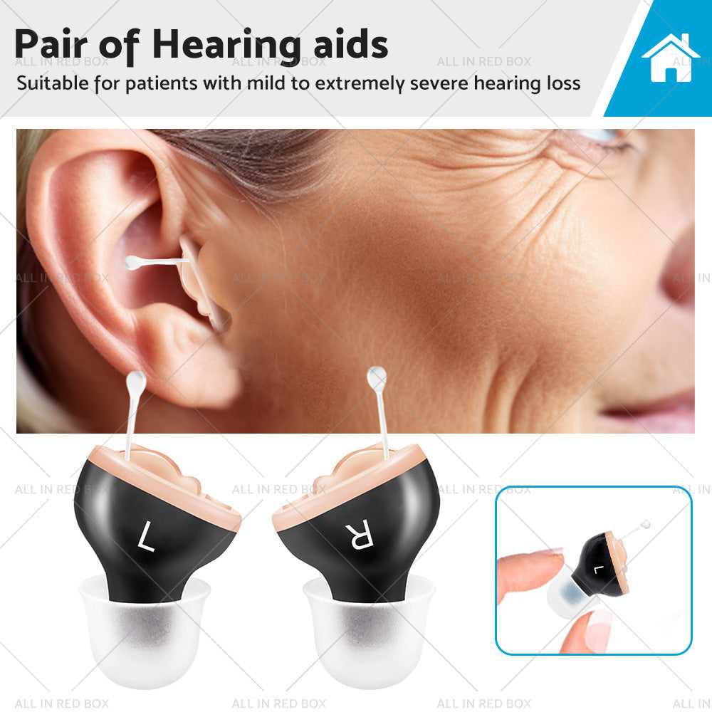 {{ Mini Hearing Aids Digital Invisible In Ear Small Sound Voice Amplifier Enhancer }} - Buy Car Parts Online at {{ Kaka Auto Parts }}.