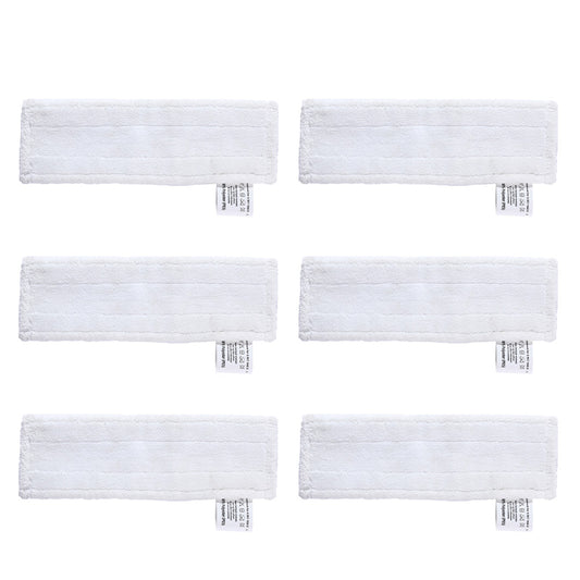 6x Mop Cloth Pad Set Suitable For Karcher SC1 / SC2 / SC3 / SC4 / SC5 Steam Cleaner