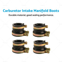 {{ 4x Carburetor Intake Manifold Boots For Honda CBR250 MC22 MC19 CB400 NC31 }} - Buy Car Parts Online at {{ Kaka Auto Parts }}.