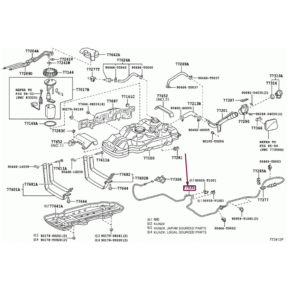 {{ Fuel Filler Door Flap Release Cable Suitable For Toyota Hilux KUN16 KUN26 GGN25 }} - Buy Car Parts Online at {{ Kaka Auto Parts }}.