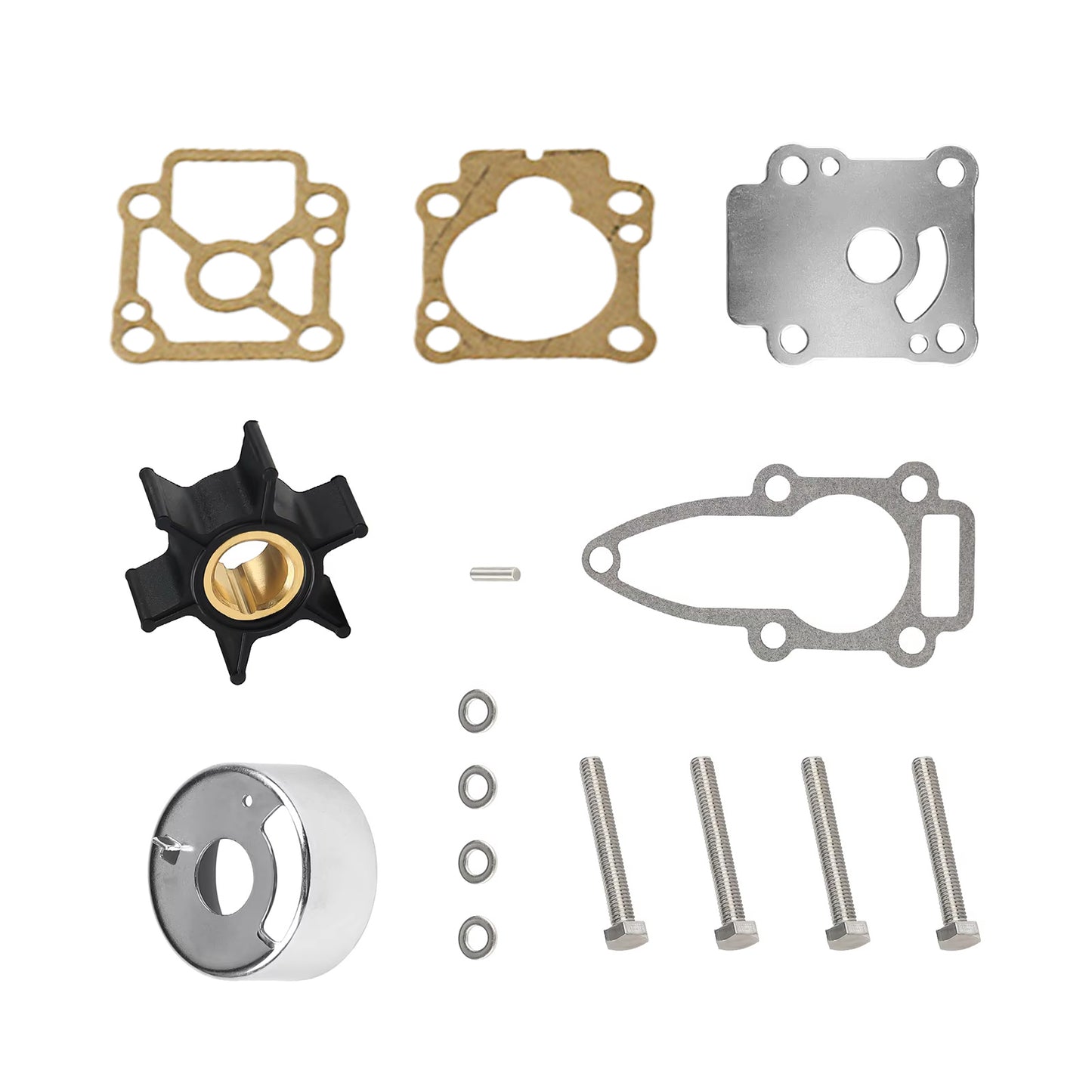 {{ Impeller Water Pump Kit Suitable for Mercury Mariner Tohatsu M8hp 3B2-873222 }} - Buy Car Parts Online at {{ Kaka Auto Parts }}.