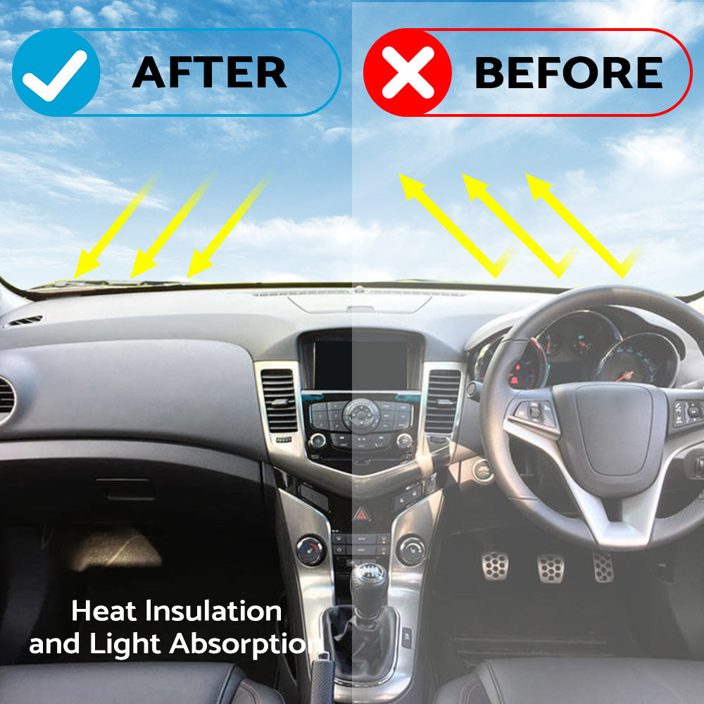 {{ Dash Mat Dashboard Cover Suitable For Holden Cruze JG JH 09-16 with Consol }} - Buy Car Parts Online at {{ Kaka Auto Parts }}.