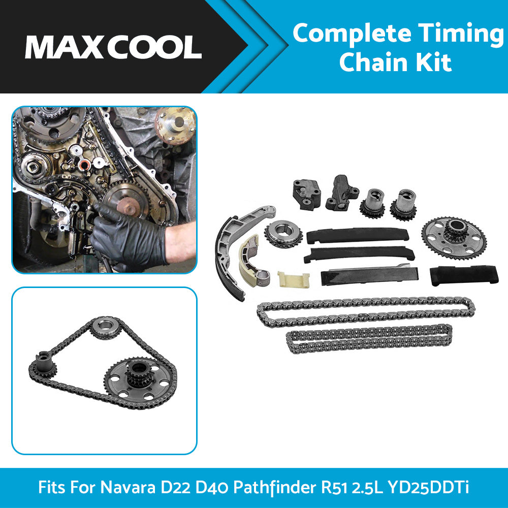 {{ Complete Timing Chain Kit For Nissan Navara D22 D40 Pathfinder R51 2. 5L YD25DDTi }} - Buy Car Parts Online at {{ Kaka Auto Parts }}.