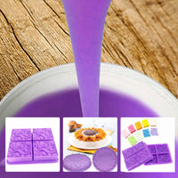 {{ SH25 Liquid Silicone Rubber Mould Making Kit 100:3 Mix - 1Kg 5Kg 10Kg Purple }} - Buy Car Parts Online at {{ Kaka Auto Parts }}.
