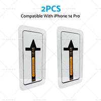 {{ 2PCS Tempered Glass Screen Protector Suitable For iPhone 14/ Pro/ Max/ Plus }} - Buy Car Parts Online at {{ Kaka Auto Parts }}.