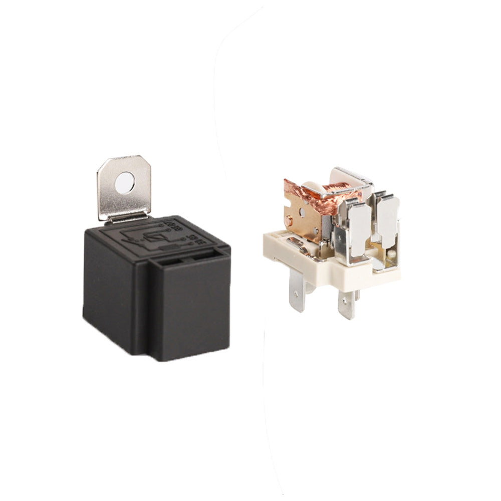 6x 12V 4-Pin Automotive Relays 30A Normally Open with Built-In 30A Fuse Suitable For Universal Vehicles