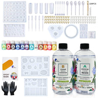 Epoxy Resin 1:1 AB Kit Craft Coating UV Color Pigment Paste Liquid Silicone Mold