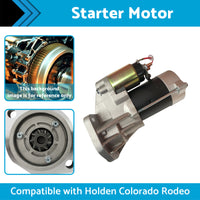 {{ Starter Motor Suitable for Holden Colorado Rodeo Isuzu TF 3.0L Diesel 4JJ1 08-12 }} - Buy Car Parts Online at {{ Kaka Auto Parts }}.