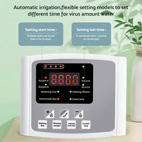 Smart Drip Self-Watering Irrigation Timer Kit 10M Solar-Powered Automatic Plant Watering System