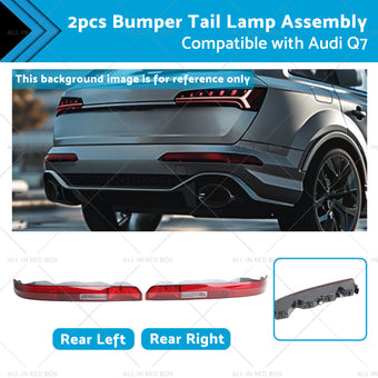 compare product Rear Left or Right Bumper Tail Light Lamp Assembly 4M0945096 Suitable For Audi Q7 2016-2023