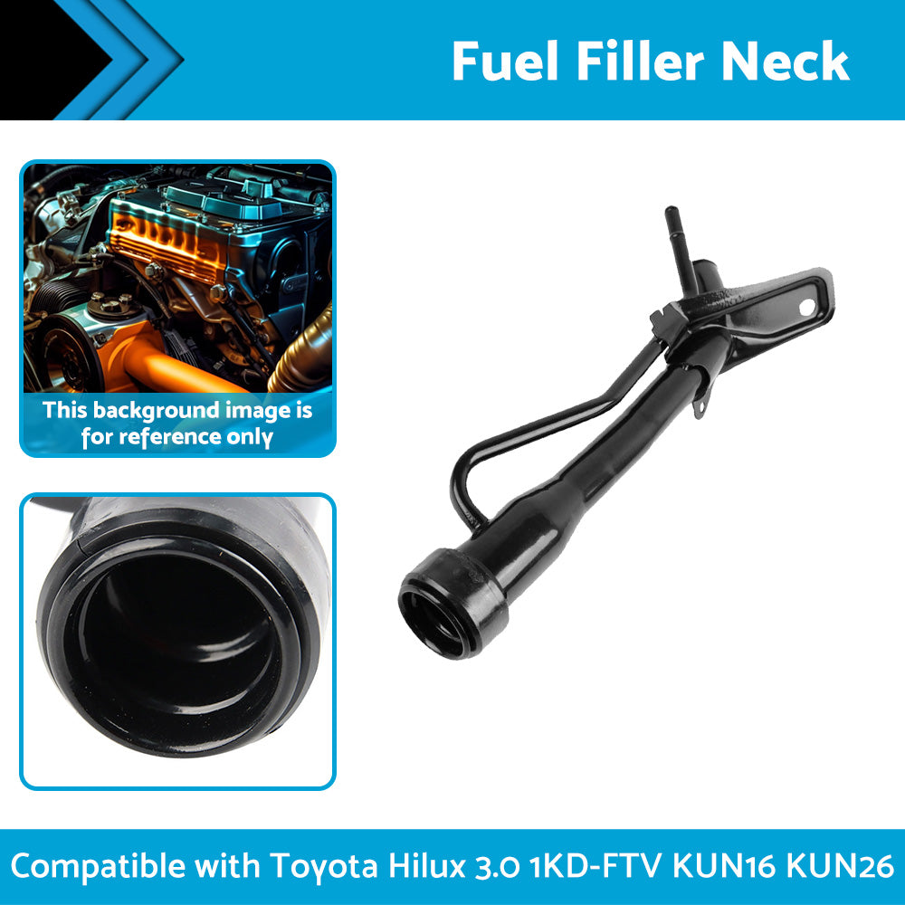 {{ Fuel Filler Neck Suitable for Toyota Hilux 3. 0 1KD-FTV KUN16 KUN26 2005-2015 }} - Buy Car Parts Online at {{ Kaka Auto Parts }}.