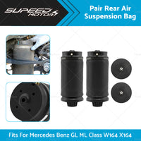 {{ 2 x Rear Air Suspension Bag Shocks Fits For Mercedes Benz W164 GL ML Class }} - Buy Car Parts Online at {{ Kaka Auto Parts }}.